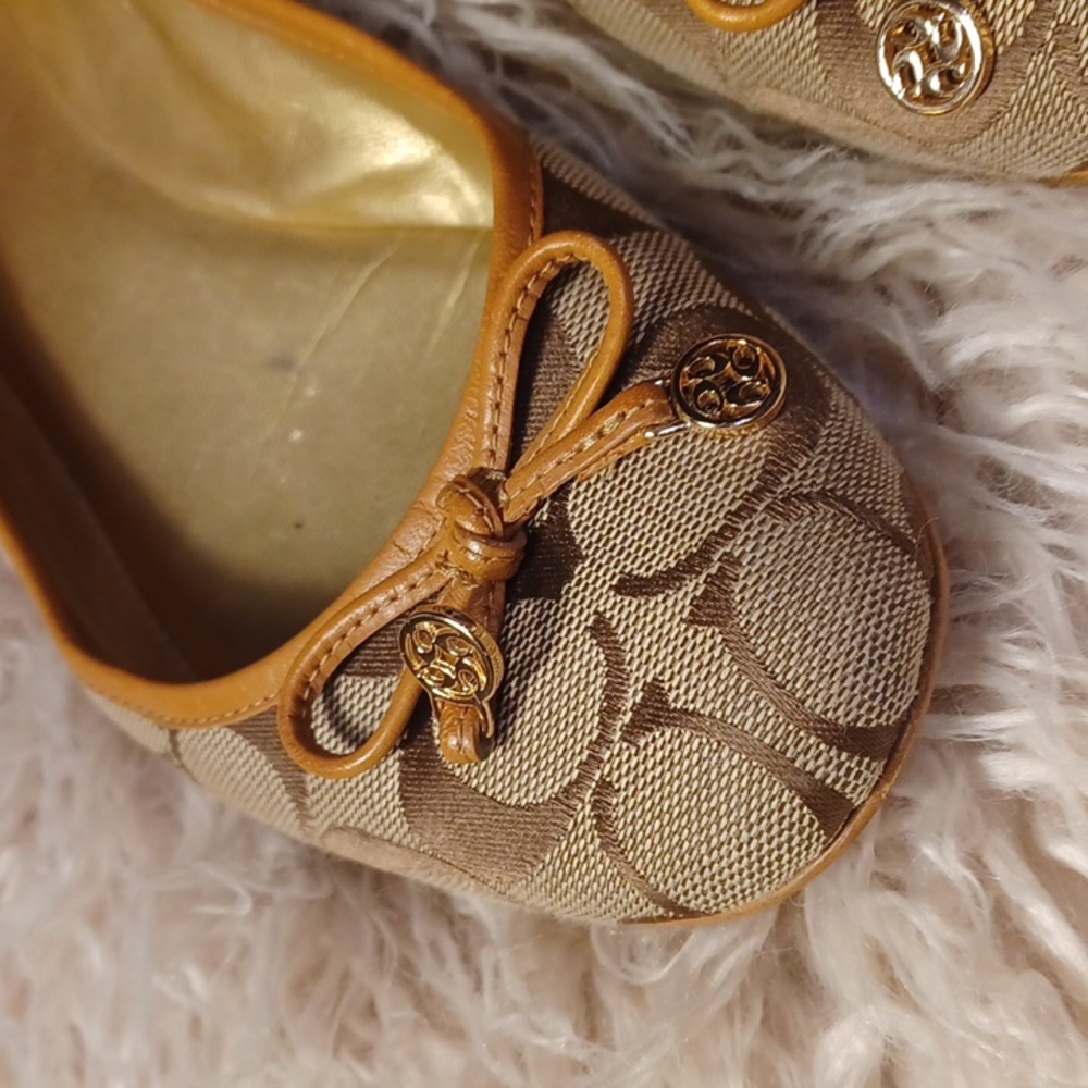 Coach  signature  flats - Picture 3 of 16